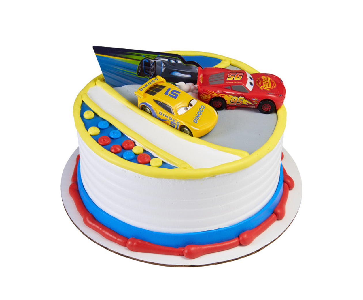 Buy Cars 2 Birthday Cake Topper Set Featuring 1.5